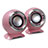 Mini Haut-Parleur Enceinte Portable Haut Parleur Rose