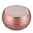 Mini Haut Parleur Enceinte Portable Sans Fil Bluetooth Haut-Parleur Or Rose Petit