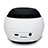 Mini Haut Parleur Enceinte Portable Sans Fil Bluetooth Haut-Parleur S22 Argent Petit