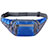 Sacs Banane Ceinture de Course Reglable Etanche Universel S11 Bleu