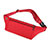 Sacs Banane Ceinture de Course Reglable Etanche Universel S14 Rouge