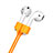 Sangle de Sport Silicone Cable Anti-Perdu pour Apple AirPods Orange