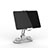 Support de Bureau Support Tablette Flexible Universel Pliable Rotatif 360 H11 pour Apple iPad Mini 6 Blanc