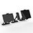 Support de Bureau Support Tablette Flexible Universel Pliable Rotatif 360 H11 pour Huawei MediaPad M3 Noir