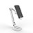 Support de Bureau Support Tablette Flexible Universel Pliable Rotatif 360 H12 pour Samsung Galaxy Tab E 9.6 T560 T561 Blanc Petit