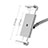 Support de Bureau Support Tablette Flexible Universel Pliable Rotatif 360 K01 pour Huawei MateBook HZ-W09 Petit