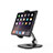 Support de Bureau Support Tablette Flexible Universel Pliable Rotatif 360 K02 pour Huawei Honor Pad 2 Noir