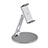 Support de Bureau Support Tablette Flexible Universel Pliable Rotatif 360 K10 pour Apple iPad 3 Argent