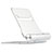 Support de Bureau Support Tablette Flexible Universel Pliable Rotatif 360 K14 pour Apple iPad Mini 3 Argent Petit