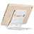 Support de Bureau Support Tablette Flexible Universel Pliable Rotatif 360 K14 pour Apple iPad Pro 12.9 (2017) Argent Petit