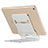 Support de Bureau Support Tablette Flexible Universel Pliable Rotatif 360 K14 pour Huawei MediaPad M6 10.8 Argent Petit