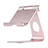 Support de Bureau Support Tablette Flexible Universel Pliable Rotatif 360 K15 pour Amazon Kindle Oasis 7 inch Or Rose Petit