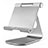 Support de Bureau Support Tablette Flexible Universel Pliable Rotatif 360 K23 pour Apple iPad Air 4 10.9 (2020) Argent