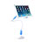 Support de Bureau Support Tablette Flexible Universel Pliable Rotatif 360 T41 pour Apple iPad Pro 12.9 (2017) Bleu Ciel