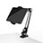 Support de Bureau Support Tablette Flexible Universel Pliable Rotatif 360 T43 pour Samsung Galaxy Tab S7 Plus 12.4 Wi-Fi SM-T970 Noir Petit