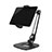 Support de Bureau Support Tablette Flexible Universel Pliable Rotatif 360 T44 pour Amazon Kindle Paperwhite 6 inch Noir