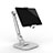 Support de Bureau Support Tablette Flexible Universel Pliable Rotatif 360 T44 pour Apple iPad 10.2 (2019) Argent Petit