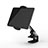Support de Bureau Support Tablette Flexible Universel Pliable Rotatif 360 T45 pour Samsung Galaxy Tab S6 Lite 10.4 SM-P610 Noir Petit