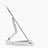 Support de Bureau Support Tablette Universel N08 pour Apple iPad Pro 12.9 (2022) Blanc Petit