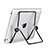 Support de Bureau Support Tablette Universel T20 pour Apple iPad New Air (2019) 10.5 Noir Petit