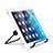 Support de Bureau Support Tablette Universel T20 pour Samsung Galaxy Tab S7 Plus 12.4 Wi-Fi SM-T970 Noir Petit
