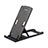 Support de Bureau Support Tablette Universel T21 pour Apple New iPad Air 10.9 (2020) Noir Petit