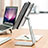 Support de Bureau Support Tablette Universel T24 pour Apple iPad 3 Argent Petit