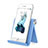 Support de Bureau Support Telephone Universel Bleu Ciel