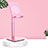 Support de Bureau Support Telephone Universel H01 Rose