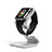 Support de Station de Charge Pied Support Crochet C01 pour Apple iWatch 3 38mm Argent Petit