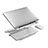 Support Ordinateur Portable Universel K01 pour Apple MacBook Air 13 pouces (2020) Argent Petit