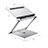 Support Ordinateur Portable Universel K01 pour Apple MacBook Air 13 pouces (2020) Argent Petit