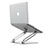 Support Ordinateur Portable Universel K02 pour Apple MacBook Air 11 pouces Argent Petit