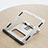 Support Ordinateur Portable Universel K04 pour Apple MacBook Air 11 pouces Argent Petit