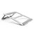 Support Ordinateur Portable Universel K05 pour Samsung Galaxy Book Flex 13.3 NP930QCG Argent Petit