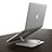 Support Ordinateur Portable Universel K07 pour Apple MacBook Air 13.3 pouces (2018) Argent Petit