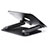 Support Ordinateur Portable Universel S08 pour Apple MacBook Pro 13 pouces Noir Petit