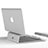 Support Ordinateur Portable Universel S11 pour Apple MacBook Air 13 pouces (2020) Argent Petit