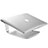 Support Ordinateur Portable Universel S16 pour Apple MacBook Air 13 pouces Argent Petit