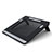 Support Ordinateur Portable Universel T04 pour Samsung Galaxy Book S 13.3 SM-W767 Petit