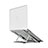 Support Ordinateur Portable Universel T08 pour Huawei MateBook D15 (2020) 15.6 Argent