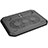 Support Ordinateur Portable Ventilateur de Refroidissement Radiateur Universel 9 Pouces a 16 Pouces M20 pour Huawei MateBook 13 (2020) Noir Petit