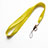 Tour de Cou Laniere Attache Strap Universel N10 Jaune