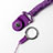 Tour de Cou Laniere Attache Strap Universel Violet