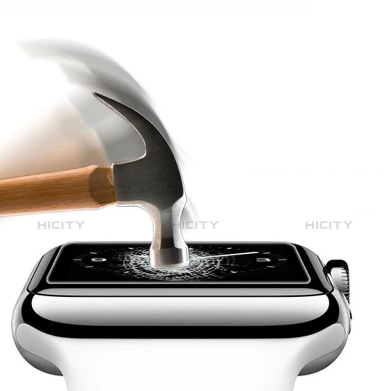 9H Verre Trempe Protecteur d'Ecran pour Apple iWatch 42mm Clair Plus