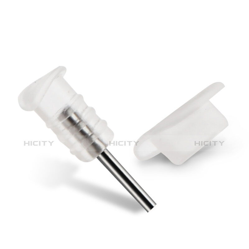 Bouchon Anti-poussiere Lightning USB Jack J03 pour Apple iPad 10.2 (2020) Blanc Plus