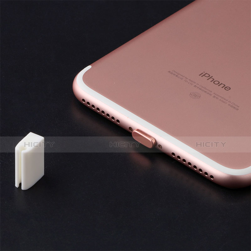 Bouchon Anti-poussiere Lightning USB Jack J07 pour Apple iPad Air 3 Argent Plus