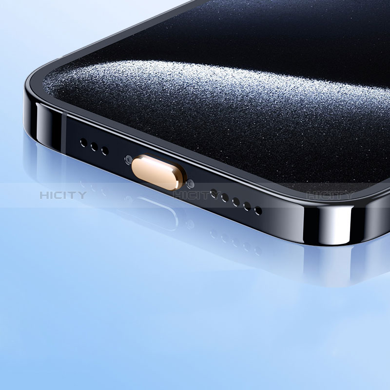 Bouchon Anti-poussiere USB-C Jack Type-C Universel H01 pour Apple iPhone 15 Plus Or Plus