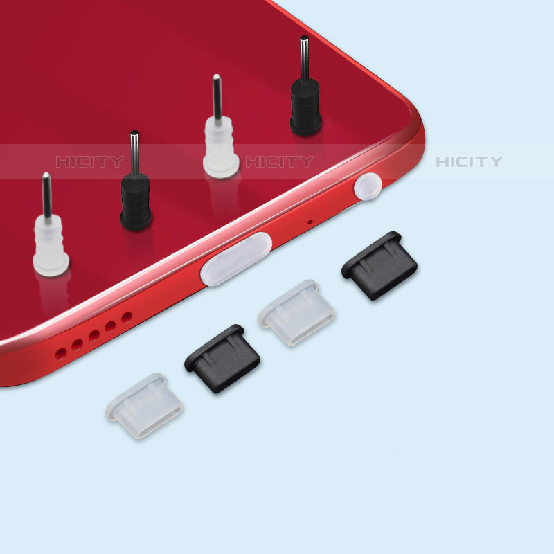 Bouchon Anti-poussiere USB-C Jack Type-C Universel H04 pour Apple iPhone 15 Pro Plus