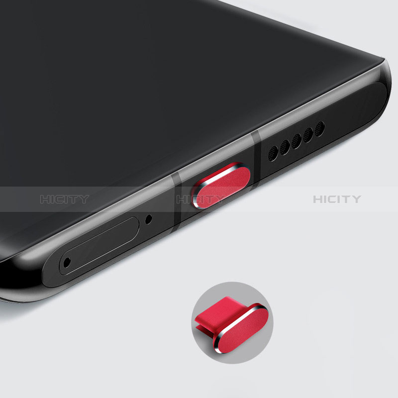 Bouchon Anti-poussiere USB-C Jack Type-C Universel H08 pour Apple iPad Pro 12.9 (2021) Or Rose Plus